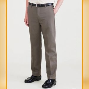 New DOCKERS Signature Original Khaki Big & Tall FLAT FRONT pants W54 x L30
